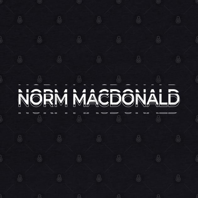 Norm Macdonald Kinetic Typography by SGA